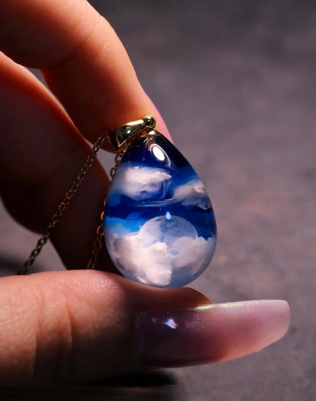 Cloud Pendant - Midnight Moon