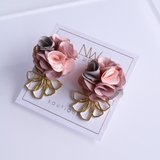 Bouquet Earrings - Pastel, Rose, Clouds, Sunshine