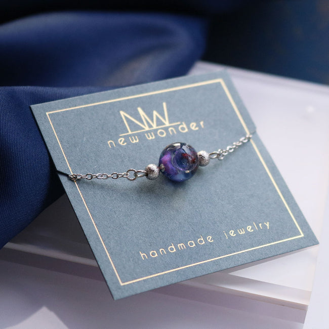 PRE-ORDER Interstellar Collection - Galaxy Silver Bracelet