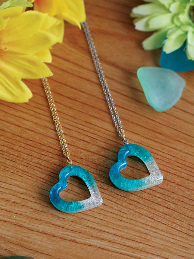 Summer Collection - Heart Necklace (Gradient Version)
