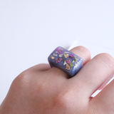 Statement Rings - Lavender, Royal Gray, Milk Tea, Marble White, Baby Pink