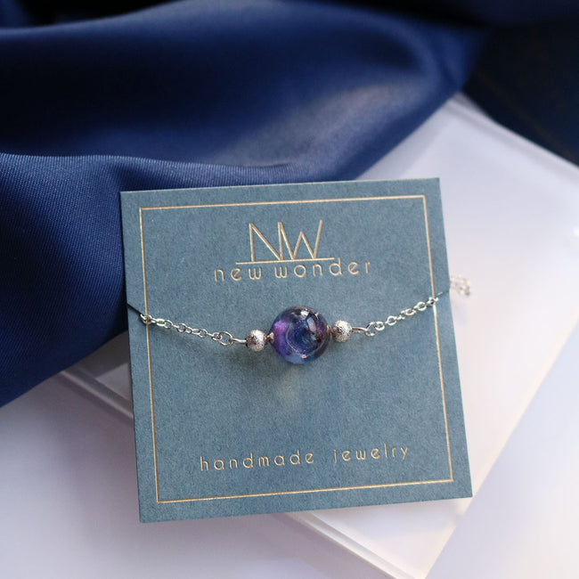 PRE-ORDER Interstellar Collection - Galaxy Silver Bracelet