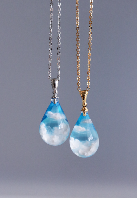 [Preorder] Cloud Pendant - Blue Sky Drops