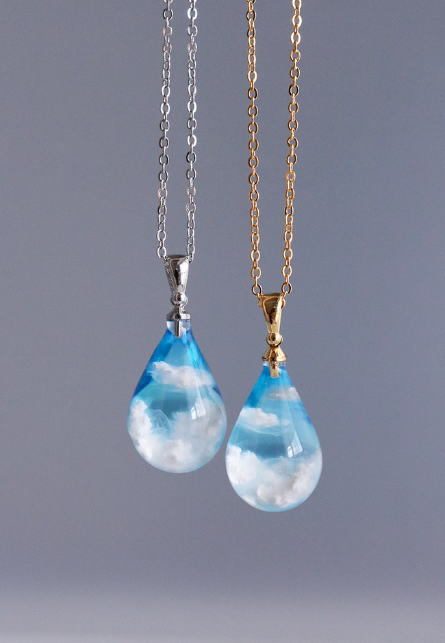 [Preorder] Cloud Pendant - Blue Sky Drops
