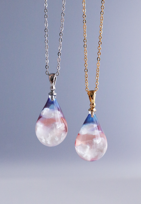 [Preorder] Cloud Pendant - Cotton Candy Sunset