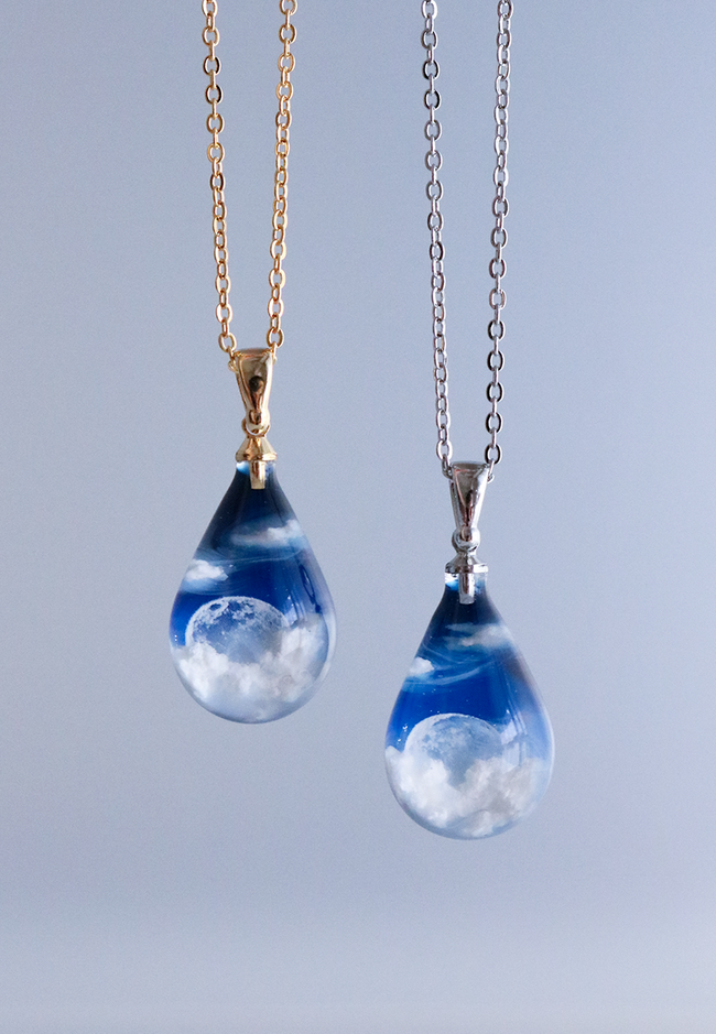 [Preorder] Cloud Pendant - Midnight Moon
