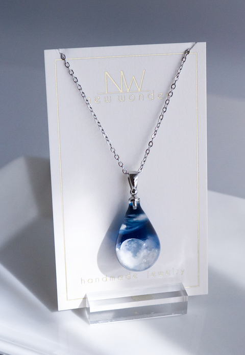 [Preorder] Cloud Pendant - Midnight Moon
