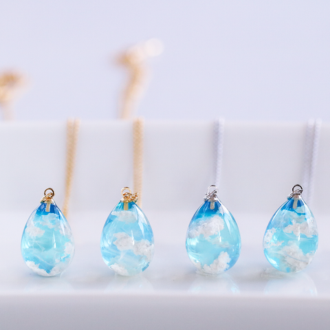 Cloud Pendant - Blue Skies