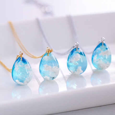 Cloud Pendant - Blue Skies