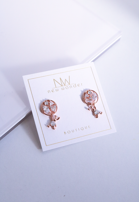 Holding on to Dear Bunnies Earrings
