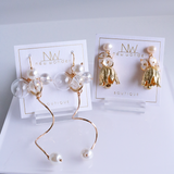 Elegant Pearls - 2 Pair Set