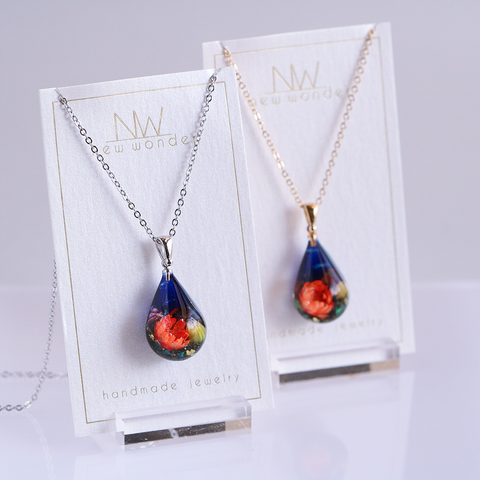 Fairytale Pendant - Fire Lotus