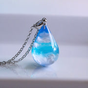 Cloud Pendant - Blue Sky Drops