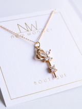 Magical Girl -  Butterfly Wand Necklace