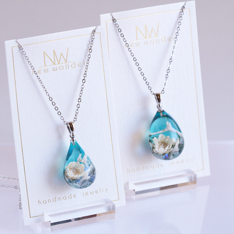 Fairytale Pendant - Ice Flower