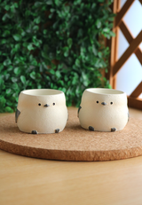 Pot Pals - Shimaenaga/Japanese Long-tailed tits