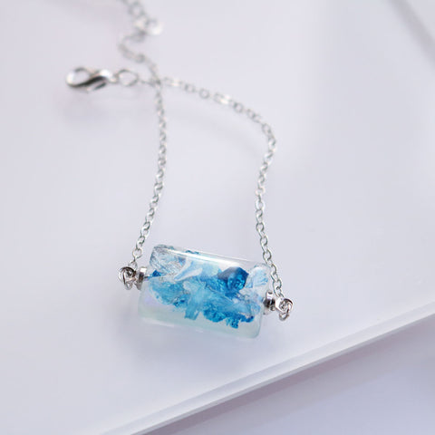 Gouache Collection - Arctic Silver Bracelet