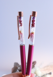 Floral Pen - Berry