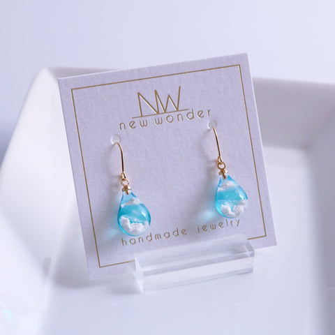 Cloud Earrings - Blue Skies