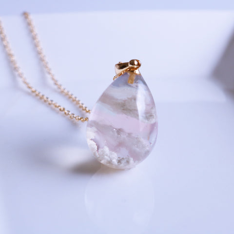 Spring Sale - Sakura Cloud Pendant (Egg)