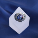 Interstellar Sterling Silver Collection - Cosmic Force 10mm
