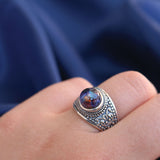 Interstellar Sterling Silver Collection - Cosmic Force 8mm