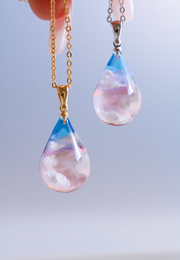 Cloud Pendant - Cotton Candy Sunset