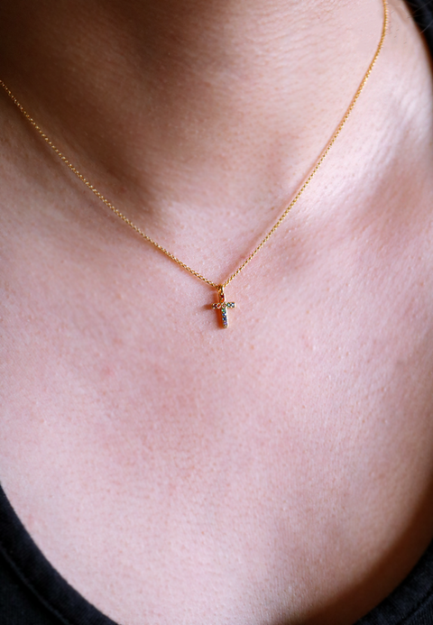 Rainbow Collection - Cross Necklace