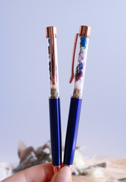 Floral Pen - Dark Berry