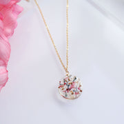 Floral Collection - English Antique Necklace