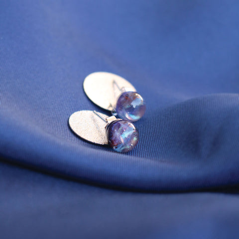 Interstellar Collection - Stardust Earrings Silver