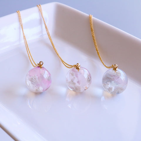 Spring Sale - Sakura Clouds Gold (Round)