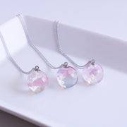 Spring Sale - Sakura Clouds Silver (Round)