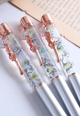 Floral Pen - Metalic