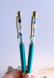 Floral Pen - Turquoise