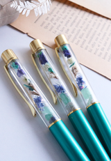 Floral Pen - Turquoise
