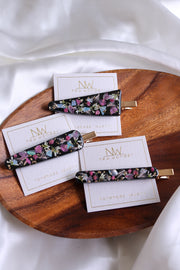 Floral Hair Clips - 1