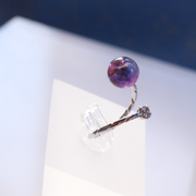 Interstellar Collection - Galaxy Band Ring in Silver