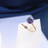 Interstellar Collection - Galaxy Band Ring in Gold
