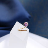 Interstellar Collection - Ethereal Band Ring in Gold
