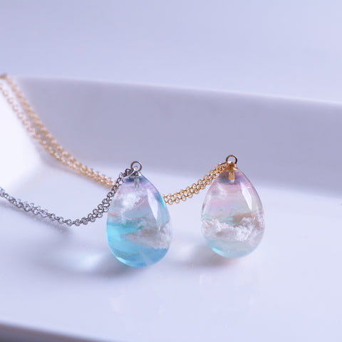 Spring Sale - Mixed Hues Cloud Pendant