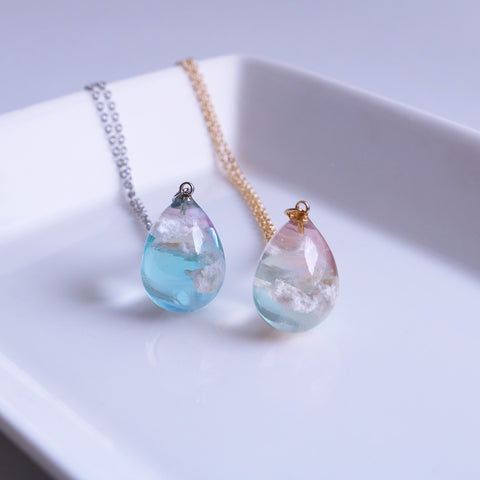 Spring Sale - Mixed Hues Cloud Pendant
