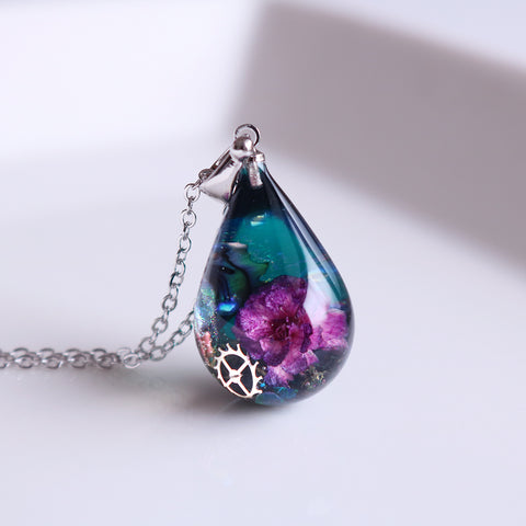 Fairytale Pendant - Underwater Caverns (Private Listing)