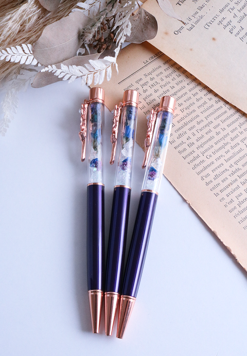 Floral Pen - Midnight