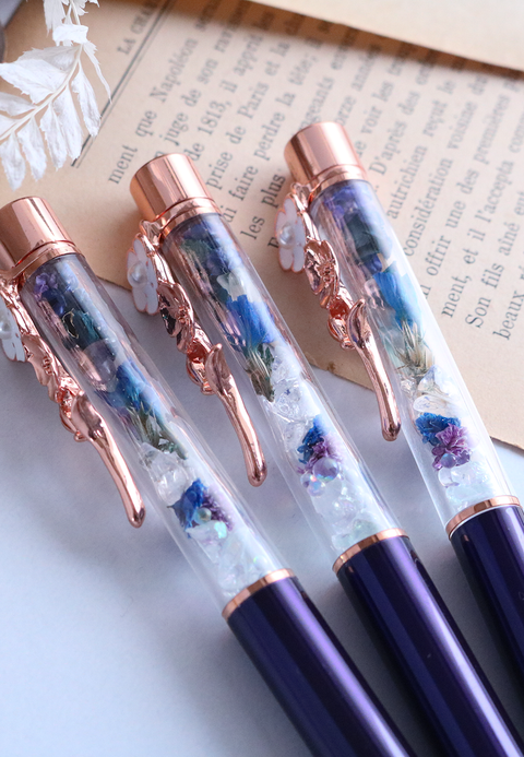 Floral Pen - Midnight