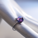 Interstellar Collection - Galaxy Band Ring in Silver