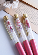 Floral Pen - Baby Pink