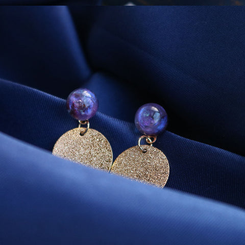 Interstellar Collection - Stardust Earrings Gold