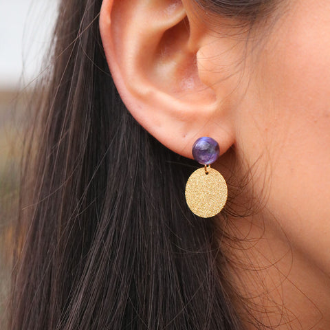 Interstellar Collection - Stardust Earrings Gold