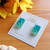 Private Listing - Summer Collection Studs (CLEAR WATER)